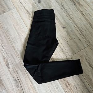Black Pull On Jeggings